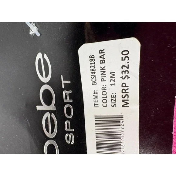 12 month old Bebe ping outfit NWT - Picture 3 of 6